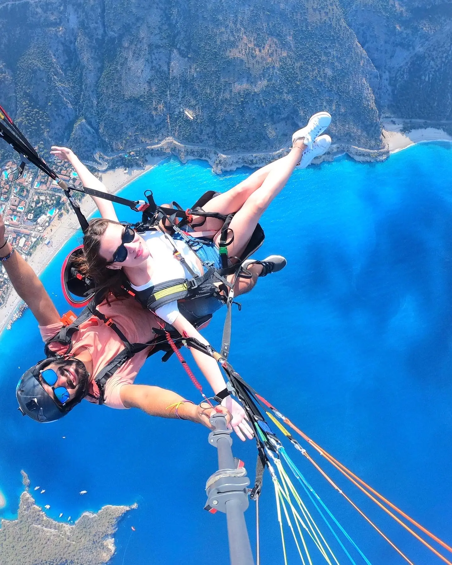 Fethiye Ölüdeniz Babadağ yamaç paraşütü uçuşu